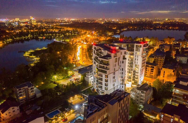 2020 One Herastrau Park Primaverii 4 camere 211mp, 3 Bai, Centrala, Parcare